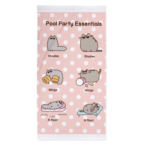 Pusheen Party Characters Beach Towel £8.49